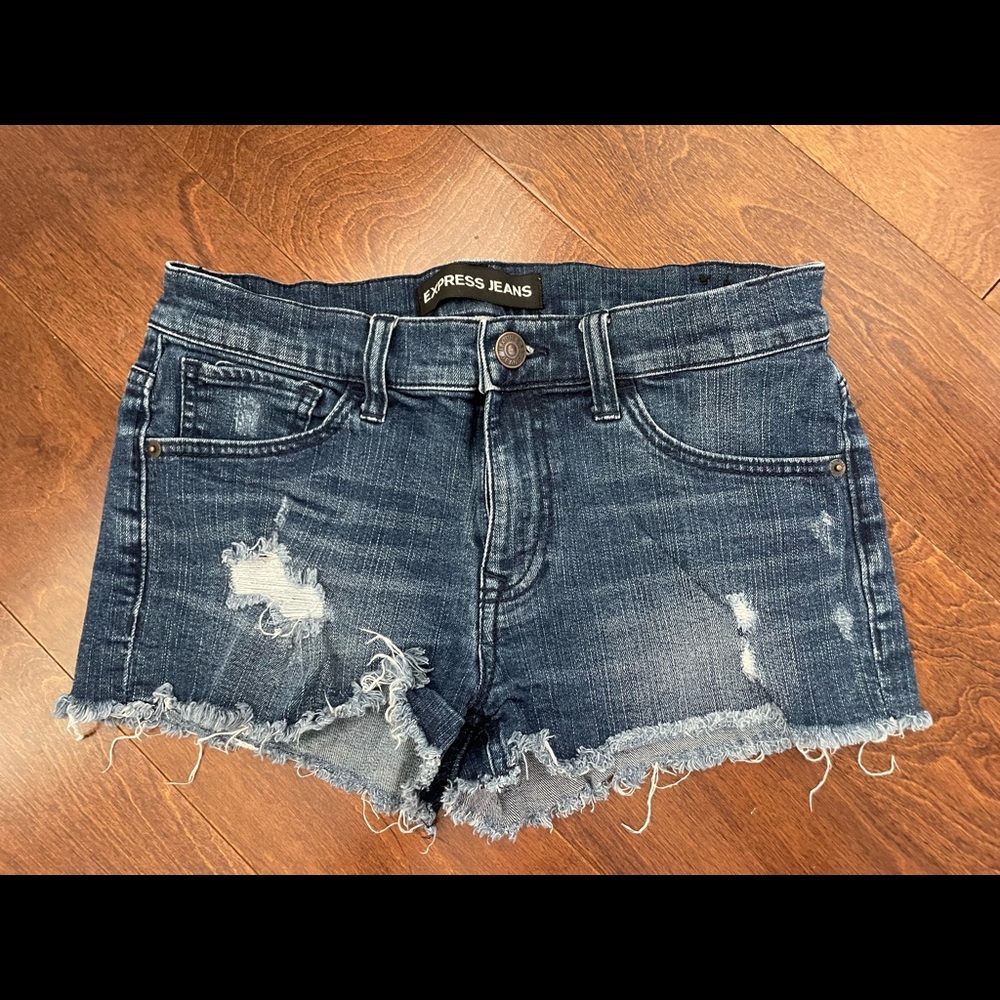 EUC - Express Shorts Denim - Size 6